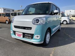 ダイハツ ムーヴキャンバス 三郷インター店  緑 CVT 排気量660cc 2WD
