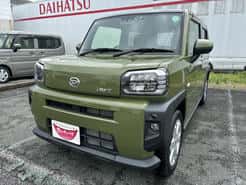 ダイハツ タフト 越谷バイパス店 未使用車 緑 CVT 排気量660cc 2WD